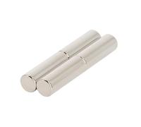 N42 Neodymium Magnet for Arts, Crafts, Model Making, DIY, Hobbies, Science, Office and Home - 8mm dia x 25mm long - 3.1kg Pull - Pack of 40