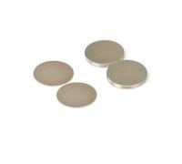 N42 Neodymium Magnet for Arts, Crafts, Model Making, DIY, Hobbies, Office and Home - 20mm dia x 0.5mm thick - 0.48kg Pull - Pack of 10
