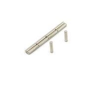 N42 Neodymium Magnet for Arts, Crafts, Model Making, DIY, Hobbies, Office, and Home - 3mm dia x 13mm thick - 0.42kg Pull - Pack of 10