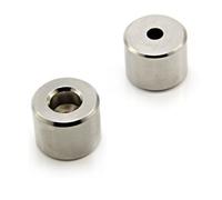 N42 Neodymium Magnet For Diy, Engineering And Manufacturing Applications - 25mm Dia X 20mm Thick X 6mm Hole - 22Kg Pull - North