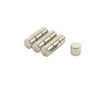 N42 Neodymium Magnet for Engineering, Manufacturing and Technology Applications - 8mm dia x 7.25mm thick - 2.4kg Pull - Pack of 10