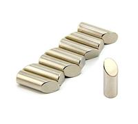 N42 Neodymium Mitre Magnet for Electric Motors, Manufacturing and Motor Engineering - 10mm dia x 30mm thick - 3.6kg Pull - South - Pack of 16