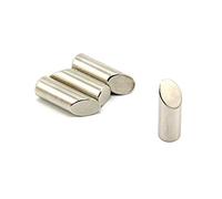N42 Neodymium Mitre Magnet for Electric Motors, Manufacturing and Motor Engineering - 10mm dia x 30mm thick - 3.6kg Pull - North - Pack of 4