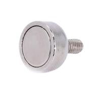 N42 Neodymium Pot Magnet with M3 Stud for Arts, Crafts, Model Making, DIY, Hobbies, Office, and Home - 10mm dia x 5mm thick - 3kg Pull - Pack of 20