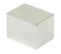 N42 Neodymium Rectangular Magnet for Model Making, DIY, Hobbies, Office and Home - 1 in. x 3/4 in. x 3/4 in. thick - 29.37lbs Pull