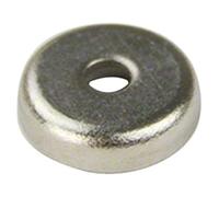 N42 Neodymium Stainless Steel Pot Magnet for Arts, Crafts, Model Making, DIY, Hobbies, Office, and Home - 14mm dia x 3.5mm thick x 3.5mm c/bore - 5.2kg Pull