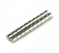 N42SH High Temperature Neodymium Magnet for High-Temperature, Engineering, and Manufacturing Applications - 2mm dia x 2mm thick - 0.15kg Pull - Pack of 20