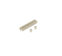 N42SH Neodymium Magnet for High-Temperature, Engineering, and Manufacturing Applications - 4mm dia x 4mm thick - 0.58kg Pull - Pack of 20