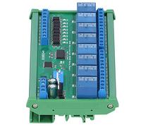 N4D8B08-R 8-Channel RS485 Relay Module Modbus RTU Protocol DIN Rail PLC Expansion Board, 24V, 8 In/8 Out for Industrial Automation