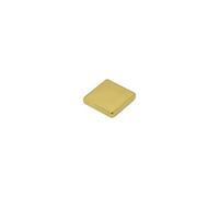 N50 Neodymium Gold Plated Magnet for Arts, Crafts, Model Making, DIY and Hobbies - 5mm x 5mm x 1.2mm thick 0.4kg Pull - Pack of 20