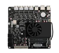 N6005 Industria NAS Motherboards 4 Cores 4 Threads Low Power Processor 4x2.5G i226 Network 2 M.2 Slot 6xSATA DP HDMI Mini ITX 17x17CM Soft Routing Board