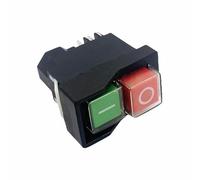N603746 Table Saw Switch Compatible with Dewalt DWE7485 DWE7491RS DWE7492, 6 Pin IP54 Electromagnetic Start Stop On/Off Push Button Switch (AC127V)