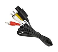 N64 cable delivers crisp video and a balanced HiFi stereo set bookcase speaker to enhance gaming sound amplifier circuit