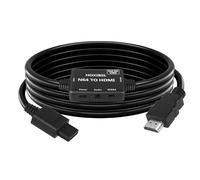 N64 Gamecube to HDMI Converter Adapter,HDMI Cable for N64/SNES/NGC/SFC,with 3.5mm Audio Jack,Support 16:9/4:3 Image Scaling,Plug and Play