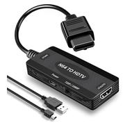 N64 HDMI Adapter - N64 to HDMI Converter 720P/480P N64 HD MI Adapter Plug & Play with Zero Lag, Compatible with Nintendo 64/Gamecube/SNES/NGC/SFC,Low Latency HDMI Output to TV/Monitor/Projector