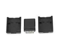 N64 Spare Connector Plug, Gamepad Replacement Part with ABS Outer Case and Pin Interface, Retro Maintenance Supply for Fix Preparation