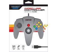 N64 Wired USB Controller Mac Retro-Bit Europe (PC DVD)