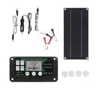 N68R 600W Solar Panel Kit with 100A Charge Controller for DC Power in RV Camper Boat Trailer and Remote Off Grid Systems
