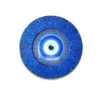N768-2.5cm Evil Eye Fridge Magnet - Mini Blue Nazar Protection Amulet | Strong Magnetic Back | Spiritual Home & Kitchen Décor | Good Luck Gift for Men & Women (D)