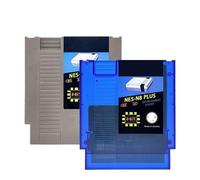 N8 Pro Flash Card 1500 In 1 Remix China Version With 4G TF Card For 8-Bit Retro Video Game Console, Compatible With US FC NES Systems(Gray shell)