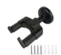 NA 1 PCS Locking Guitar Hook Automatic Guitar Lock Guitar Wall Mount Bracket for All Size Guitars Bass, Mandolin, Banjo, Ukulele Acoustic Guitar Stand