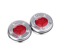 NA 2pcs Red Clover Golf Custom Weights for Titleist Scotty Cameron Newport Studio California Putters (2x35g)