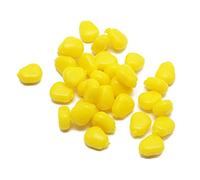NA 30 Pcs Large Pop Up Yellow Corn Imitation SweetCorn Carp Bait for Carp Fishing Rigs