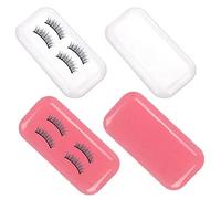 NA 4 Pcs Eyelash Extension Holder Silicone Pads Silicone False Eyelash Holder Pads for Loose Lash