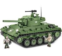 Cobi 2543 - World War Ii - M24 Chaffee 590 Pcs