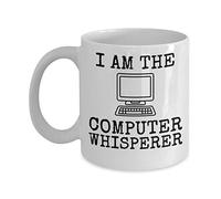 NA Computer Whisperer Mug Tech Whiz IT Gift Coffee Cup