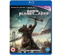 Planet Of The Apes - Dawn Of The Planet Of The Apes 3D Blu-Ray [2014]