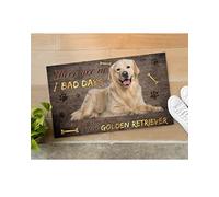 NA Door Mat Indoor Front There Are No Bad Days Golden Retriever Dog Doormat Welcome Mat Home Decor Funny Doormat Gift Idea For Dog Lovers Home Room Decor Decoration Gifts
