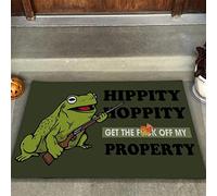 NA Door Mat Indoor Get The Fuck Off My Property Doormat Funny Welcome Door Mat Gift For New Home housewarming gifts home decor