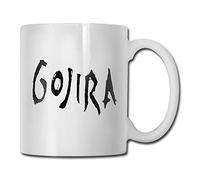 NA Gojira Logo Funny Coffee Mug 11OZ Coffee Mug Student Office Mug for Christmas and Birthday Gifts