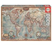 NA - Historical World Map 4000pc Puzzle - New Paperback - V245z