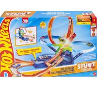 NA - Hot Wheels - Stunt Tracks Motorised Big Air Crash /Toys - New Toys - S59z