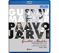Mahler: Symphonies Nos. 3 and 4 (Blu-ray) Mahler Jaervi Frankfurt Radio Sym Orch
