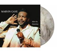 NA - MARVIN GAYE - Alive In America tural Clear Marble Vinyl LP REL - V600z