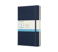 NA - Moleskine Sapphire Blue Notebook Large Dotted Hard - New Paperbac - O245z