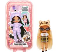 NA NA NA Fuzzy Surprise Series 1 - Tiger Linda - 18 cm Posable Fashion Doll - T