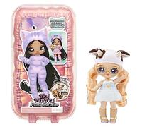 Na! Na! Na! Surprise Fuzzy Surprise Series 1 - CORA Cowgirl - 18 cm Posable Fashion Doll - Cows Inspired with Flocked Body, Hat, Glasses, Outfit and Shoes - Toy for Children from 4+