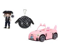 Na Na Na Surprise Maxwell Dane Doll Purse Pink Plush Convertible Combo
