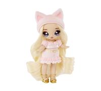 Na Na Na Surprise Mini Backpack with Amelie Laurent Fashion Doll - Fuzzy Pink