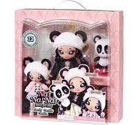 Na Na Na Surprise Panda Family Doll Set with 2 Fashion Dolls and 1 Pet BNIB