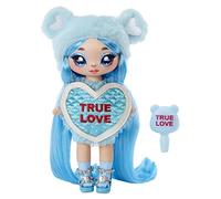 Na Na Na Surprise Sweetest Series Heart-LILY SARANG - Doll Model Outfit Light Blue Hair, 1 Heart Shaped Dress & 1 Brush - Collectible 5+ Years, 581321EUC