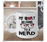 NA Nerd Mug - Gift for Nerdy - Mug for Nerdy, Ceramic Coffee Mug/Cup/Drinkware, High Gloss