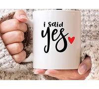 NA New Funny Mug I Said Yes Mug Ceramic, Coffee, White
