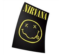 NA Nirvana Smiley Poster 15 x 23 Inches print Wall (38 x 58 cm) (380 x 580mm) Gift Decorative