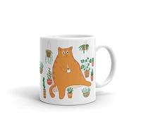 NA Orange Cat Mug 11 Oz