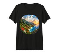 Na Pali Coast State Park Hawaii HI USA Premium T-Shirt